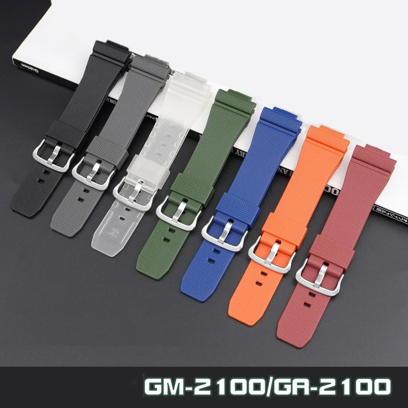 NEW Rubber Watch Strap for Cas - Casio Watch G-Shock Ga-2100 review and price