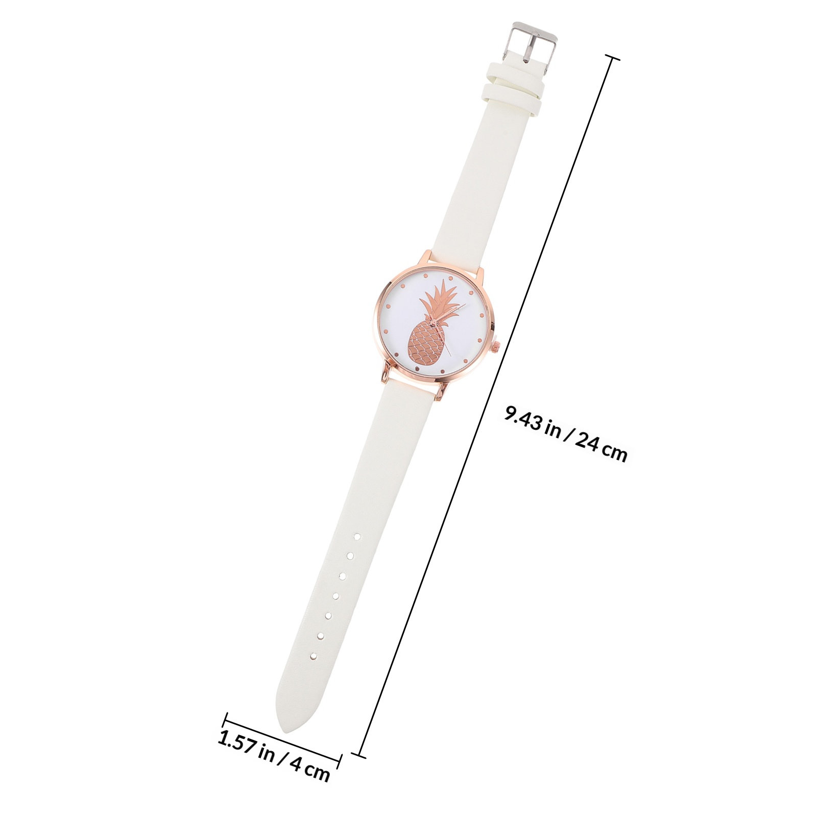 Pineapple Pattern Women Wrist  - Luxury Watch Gift For Her review and price