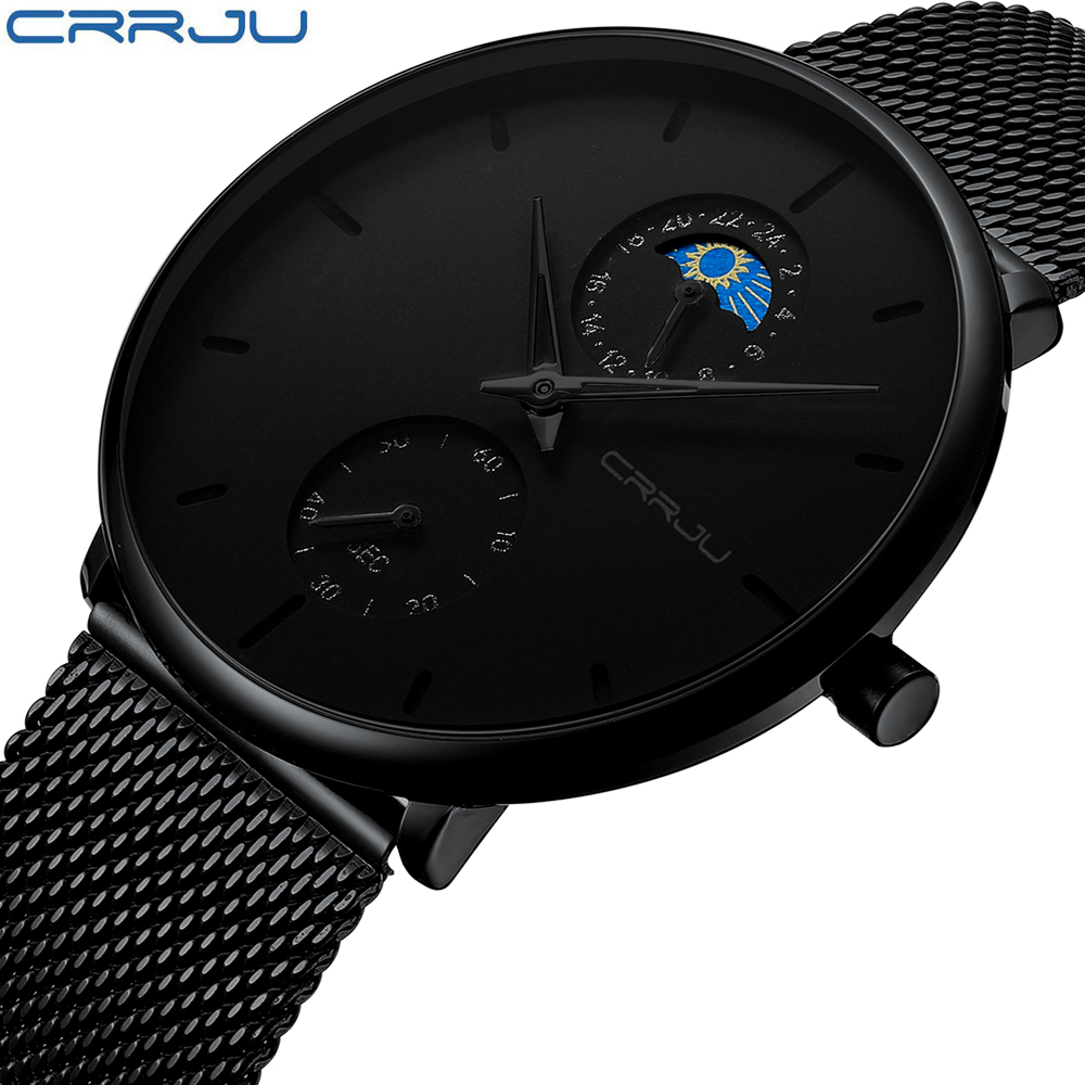 CRRJU Top Brand Luxury Man Wri - Luxury Watch Magazine review and price