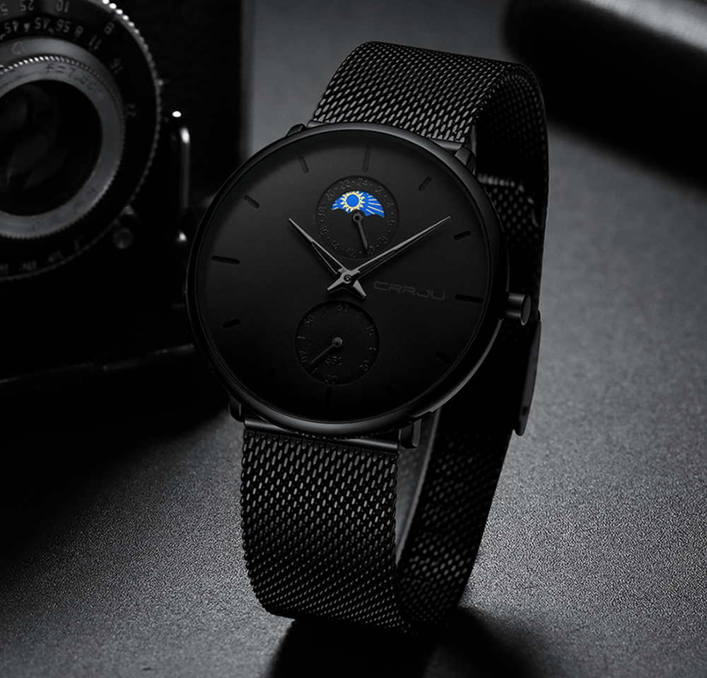 CRRJU Top Brand Luxury Man Wri - Luxury Watch Magazine review and price