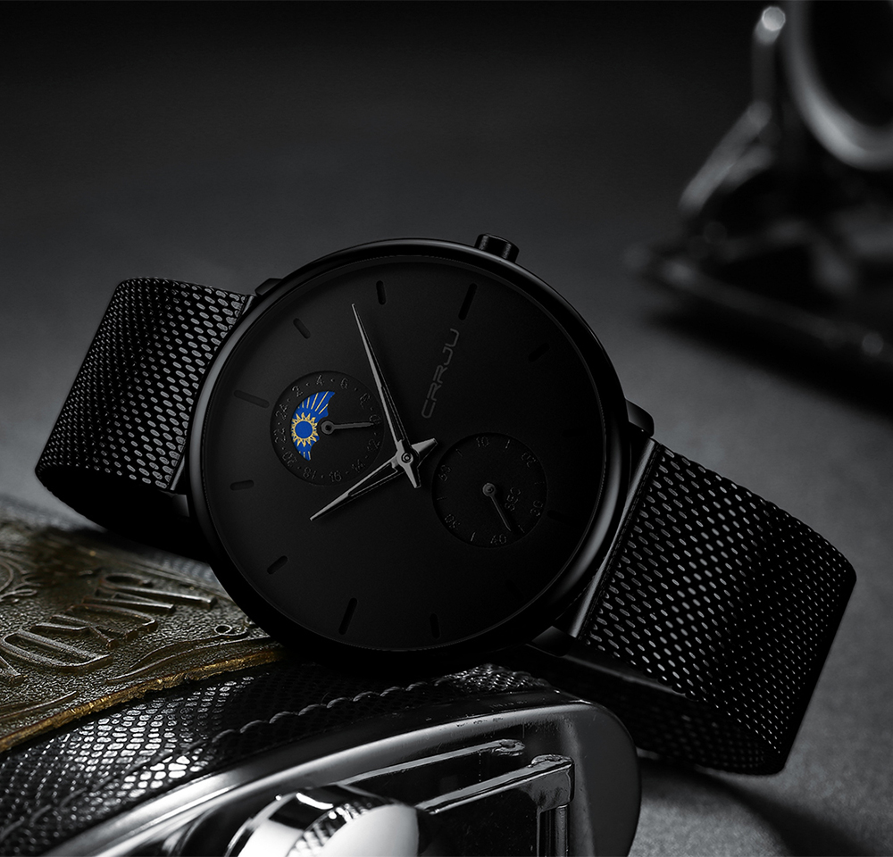 CRRJU Top Brand Luxury Man Wri - Luxury Watch Magazine review and price