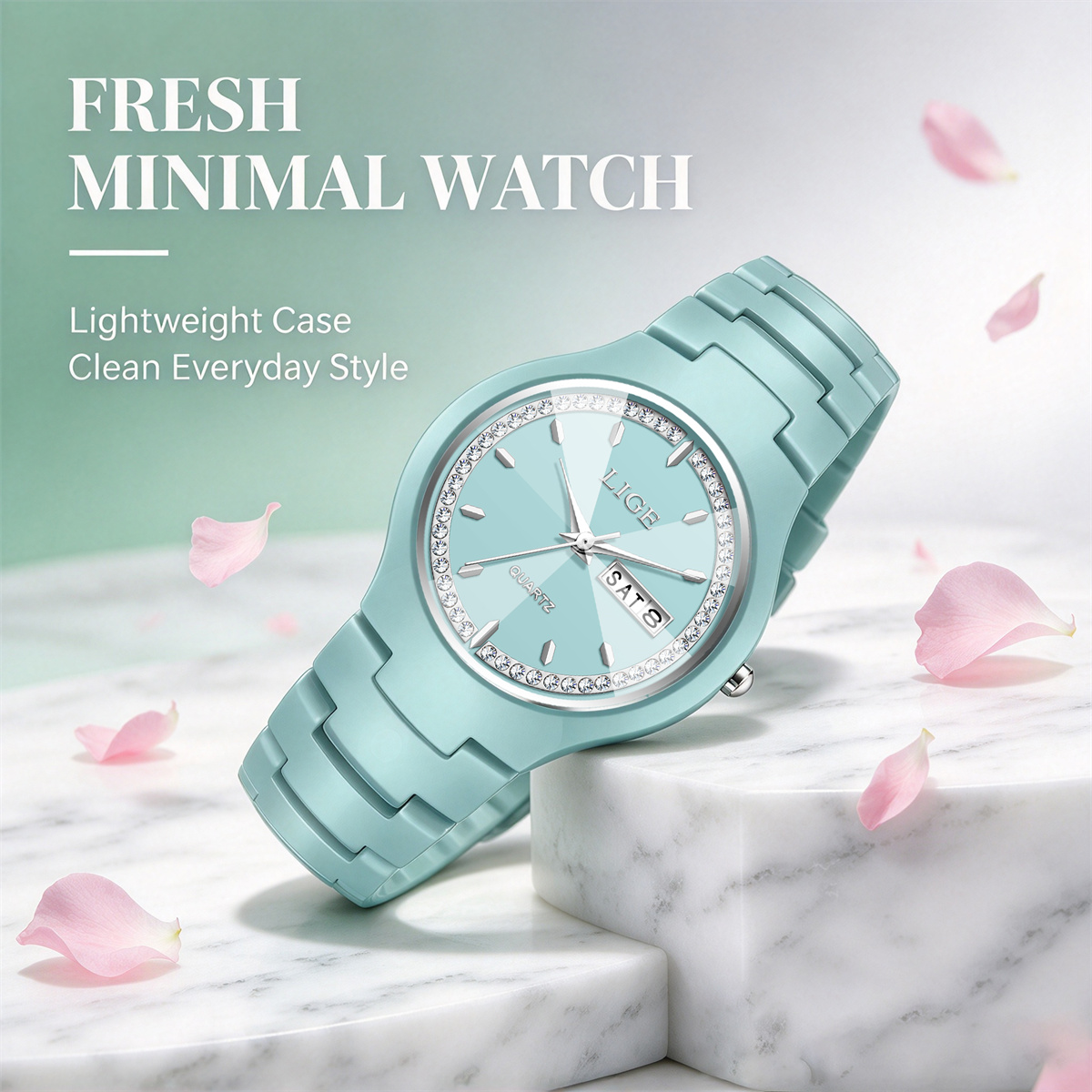LIGE Top Brand Luxury Elegant  - Luxury Watch Top 10 review and price