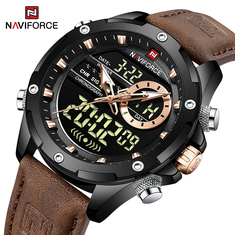 New NAVIFORCE Men Watches Quar - Luxury Watch Magazine review and price