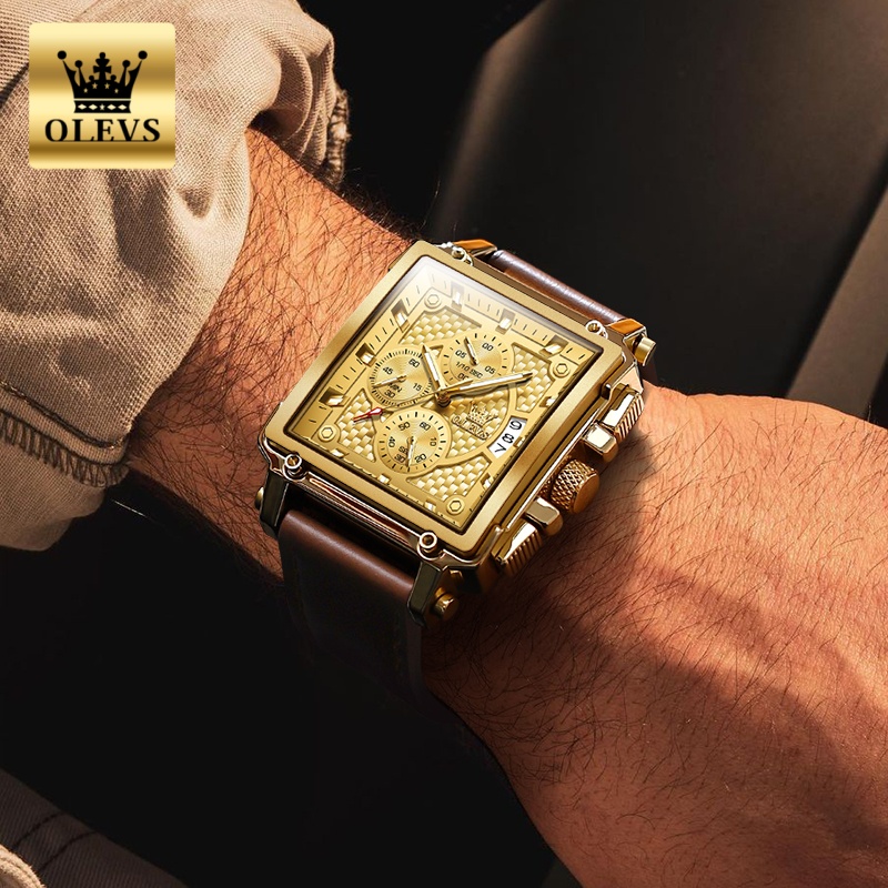 OLEVS Brand Mens Watches Water - Luxury Watch Magazine review and price