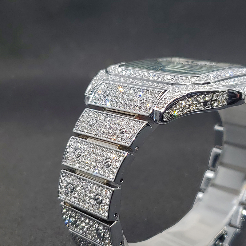 MISSFOX Square Watches For Men - Luxury Watch Iceberg review and price